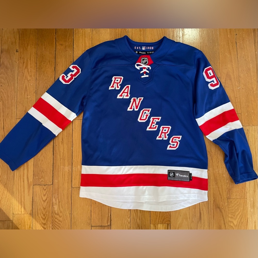 Fanatics New York Rangers Jersey NHL Mika Zibanejad